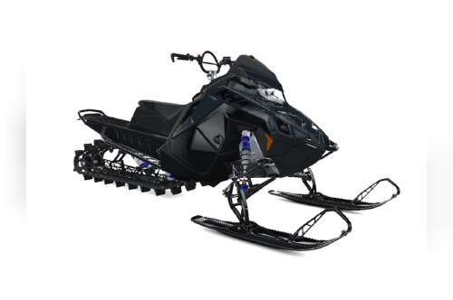 2026 PolarisĀ® 850 RMK Khaos 155 Gloss Black / Blue Dusk 850 155 in ann arbor MI
