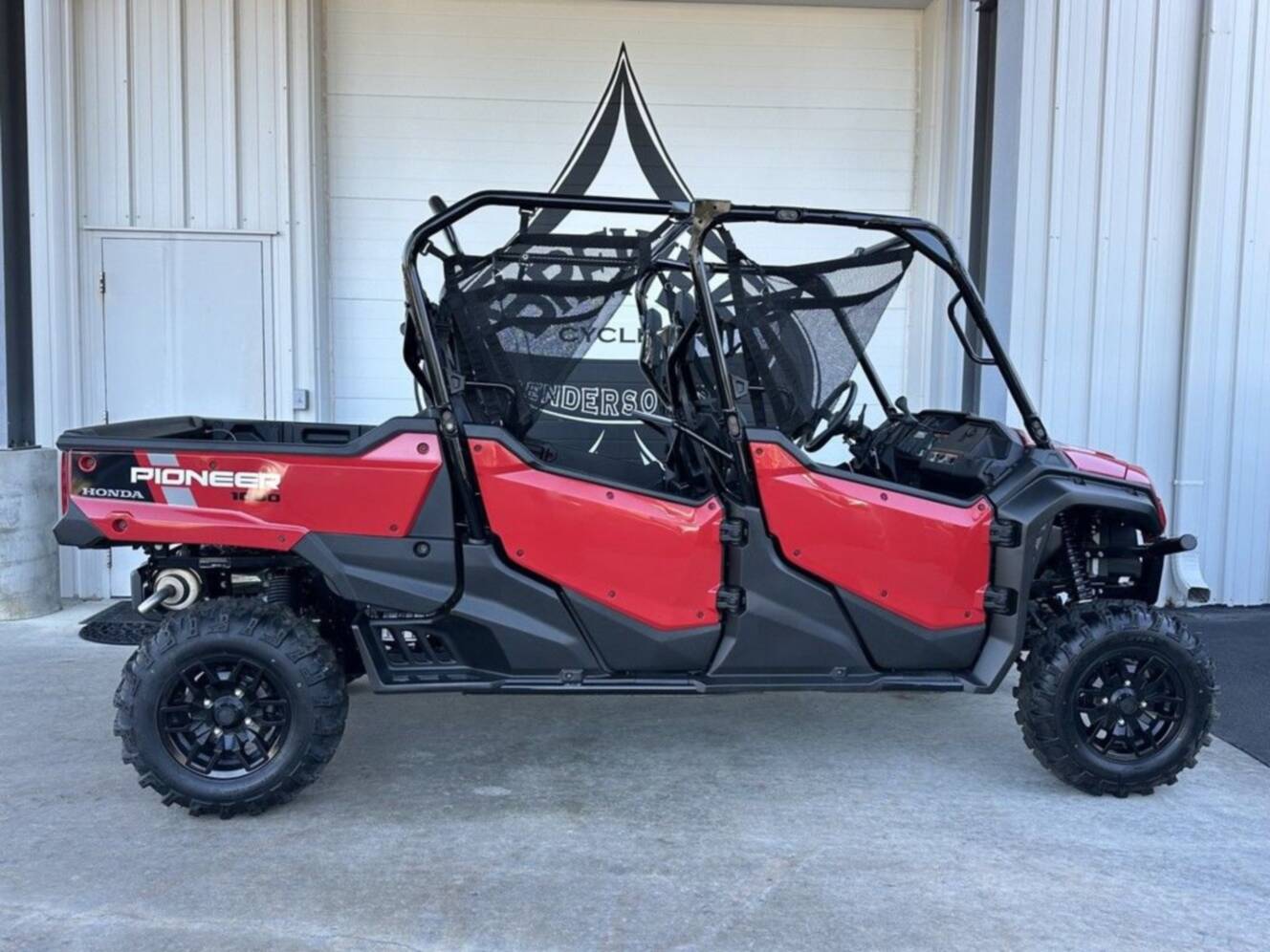 A photo of this 2025 Honda® Pioneer 1000-6 Deluxe Crew