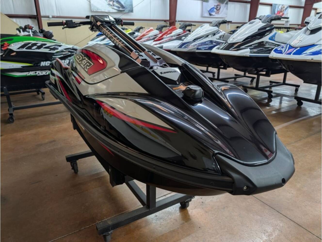 A photo of this 2024 Kawasaki SX-R 160