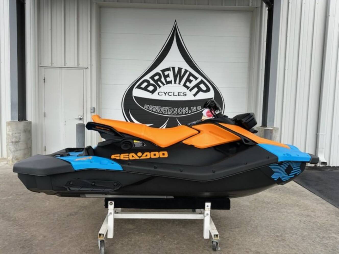 A photo of this 2026 Sea-Doo Spark Trixx for 3 Rotax® 900 ACE - 90 iBR and Aud