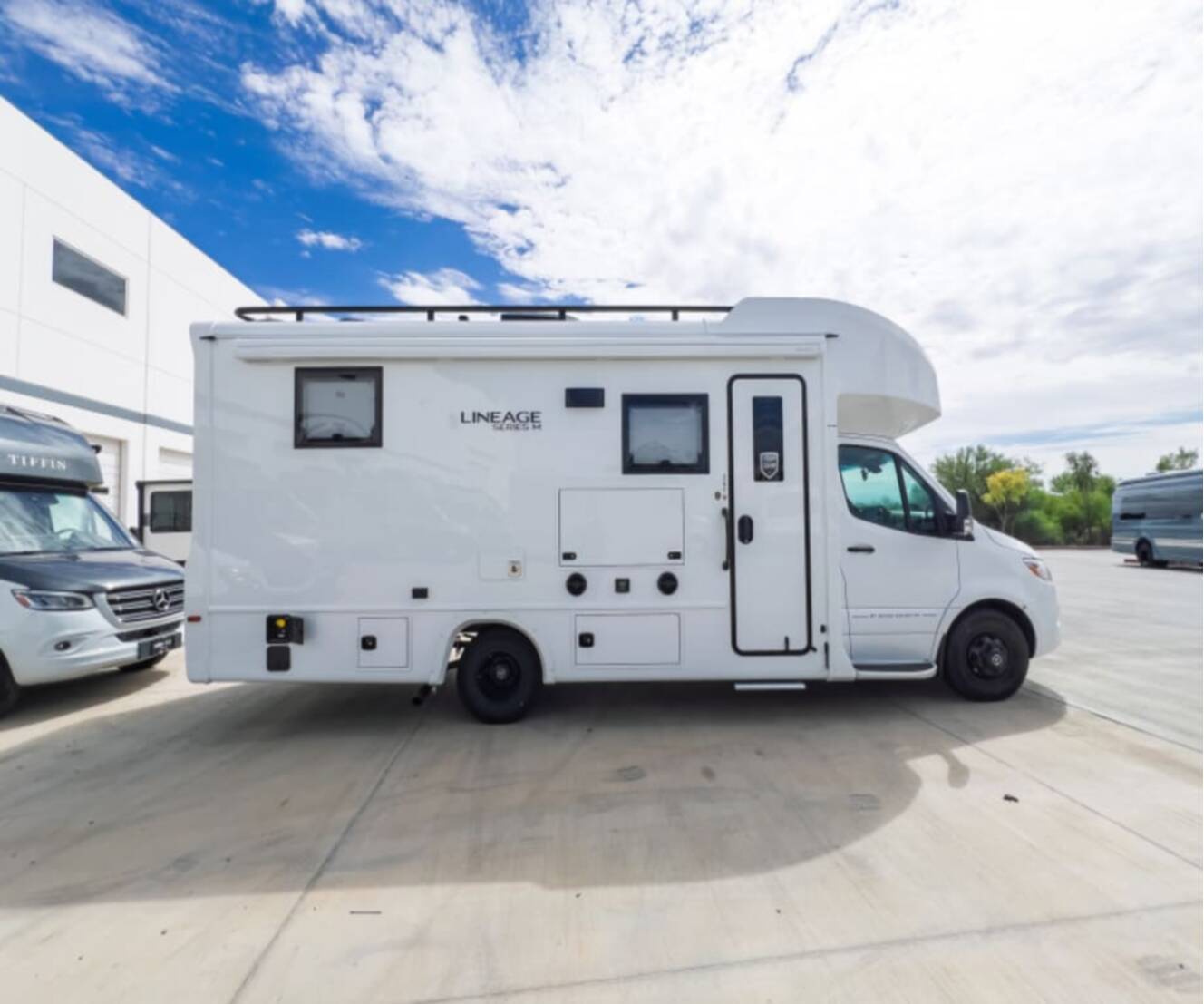 A photo of this 2027 Grand Design LINEAGE SERIES M 25FW-FBP