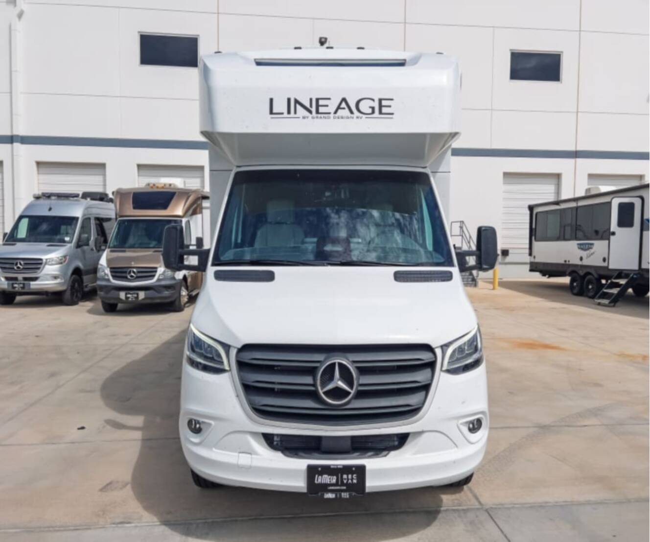 A photo of this 2027 Grand Design LINEAGE SERIES M 25FW-FBP