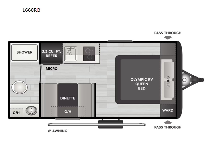 2027 Keystone Rv Springdale Mini 1660RB in grand terrace CA