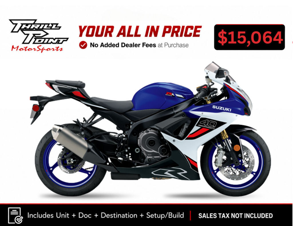 2027 Suzuki GSX-R750Z 40th Anniversary Edition 750Z 40TH ANNIVERSARY EDITION in Medina, OH