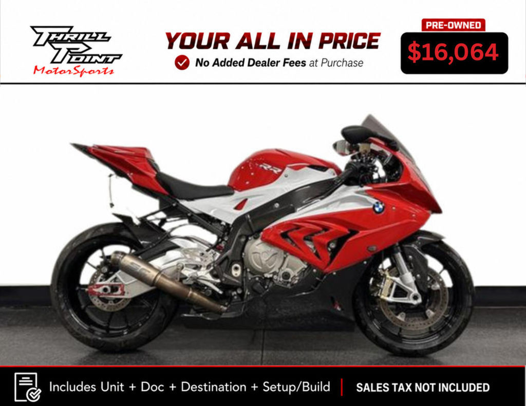 2015 BMW S 1000 RR Sportbike motorcycle