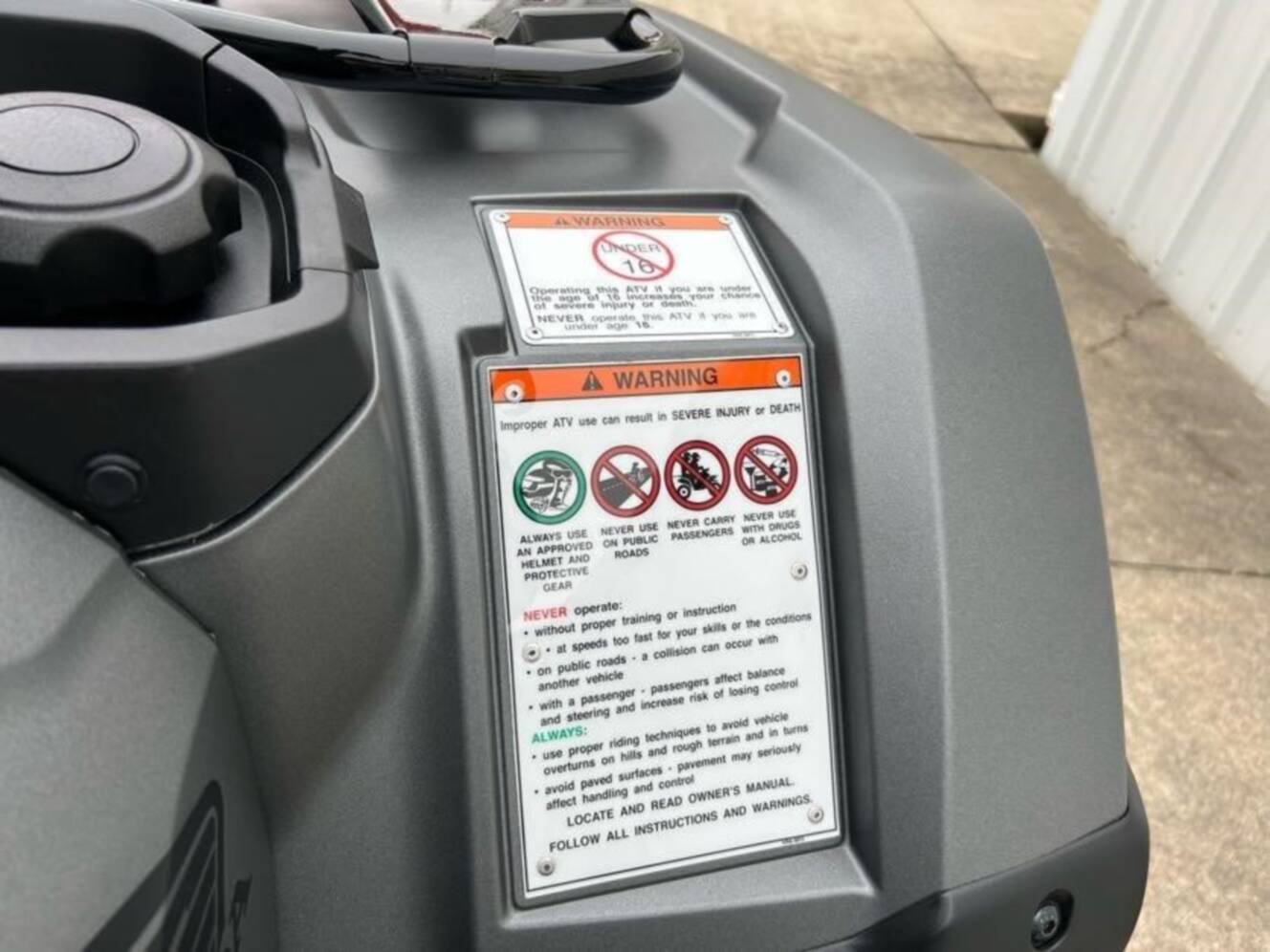 A photo of this 2027 Honda TRX520FM6