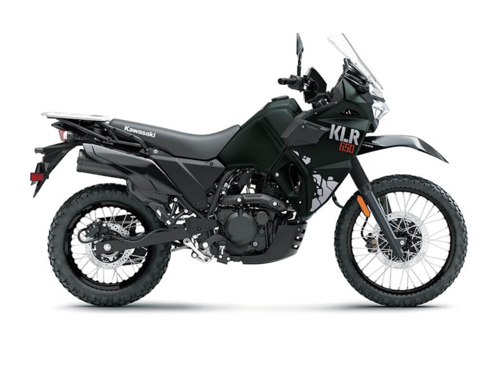 2025 Kawasaki KLR®650 Metallic Matte Old School Green 650 in Virginia Beach, VA