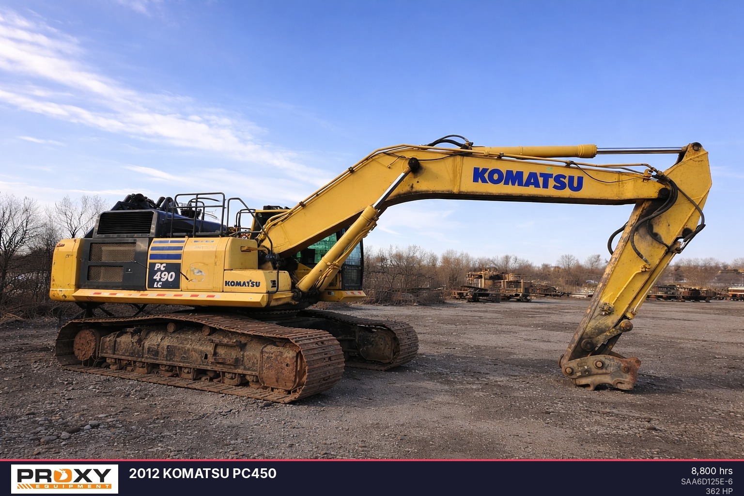 2012 KOMATSU PC490LC-10 in Trenton, NJ