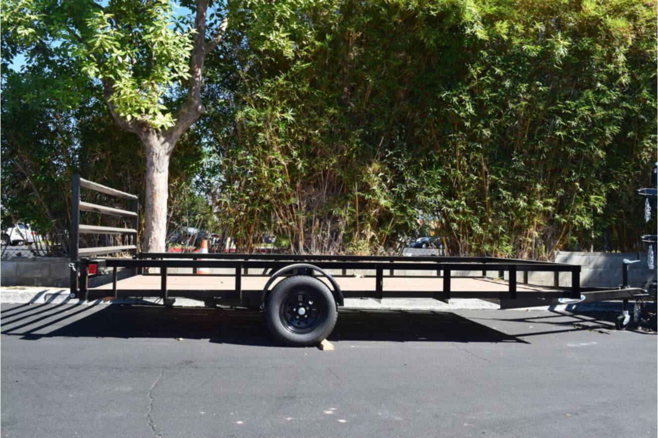 A photo of this 2022 Zieman Single Axel Trailer
