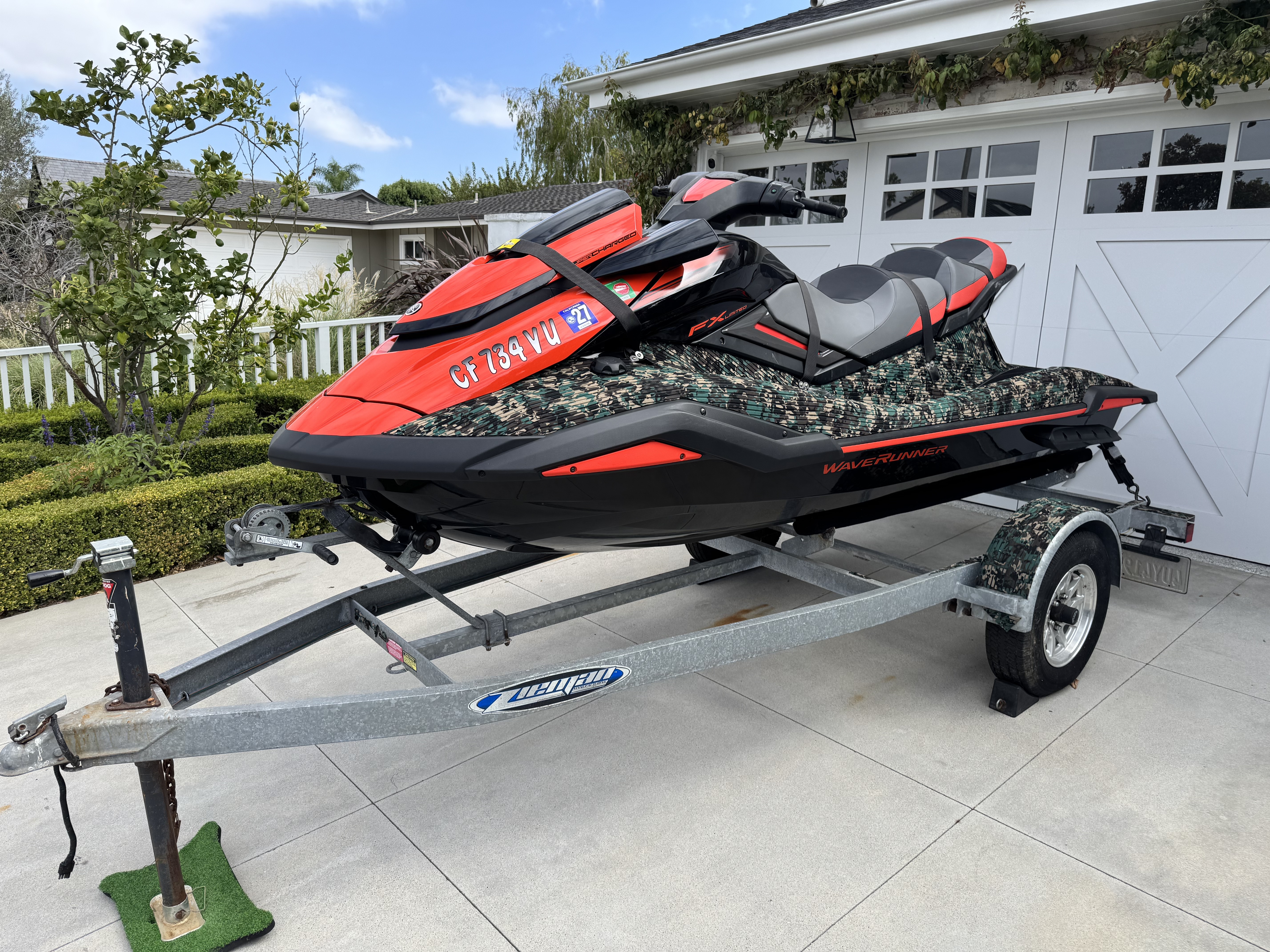 2021 Yamaha WAVERUNNER FX SVHO in newport beach CA
