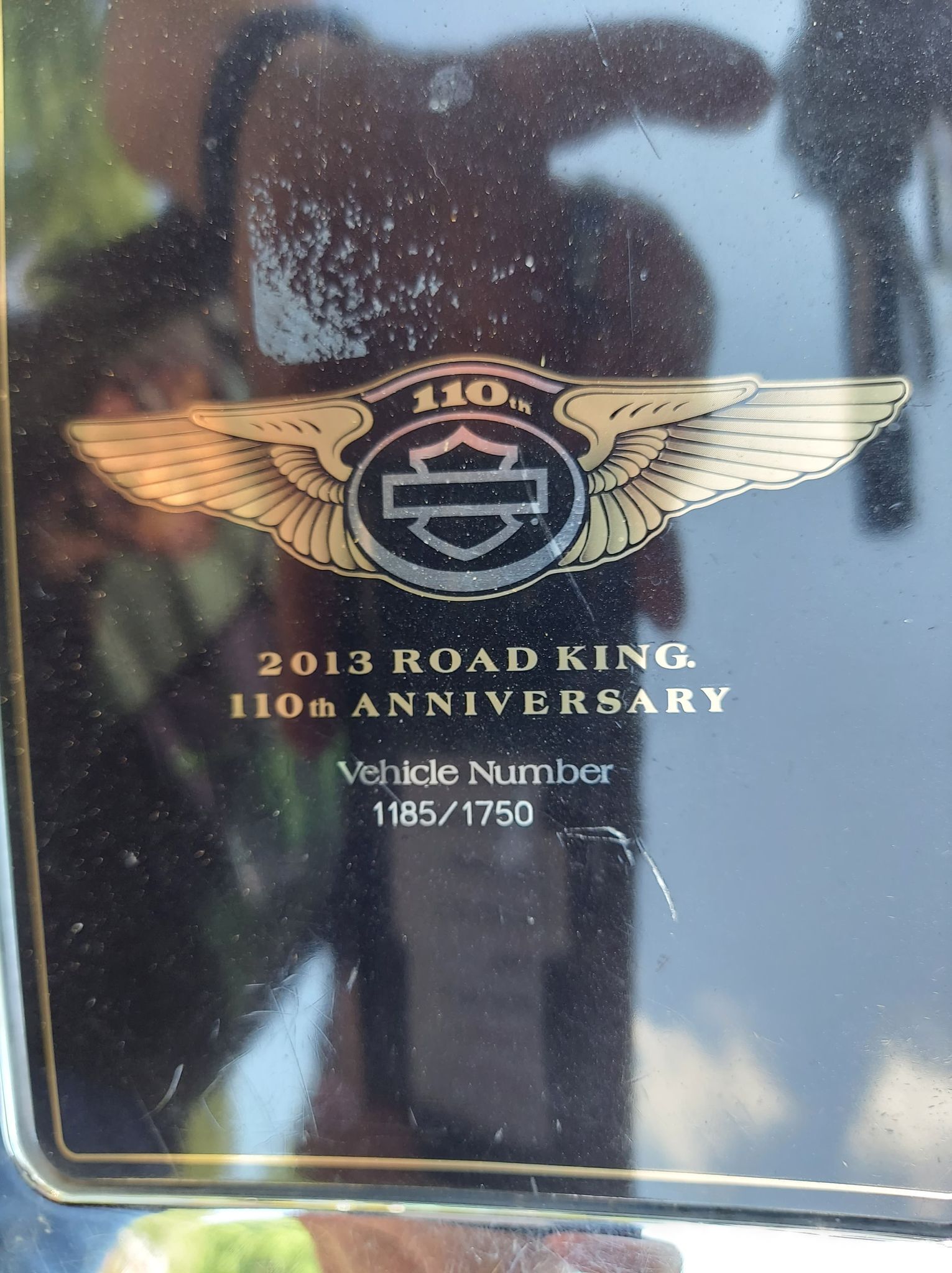 2013 Harley-Davidson ROAD KING BASE 110TH ANNIVERSARY EDITION in joplin MO