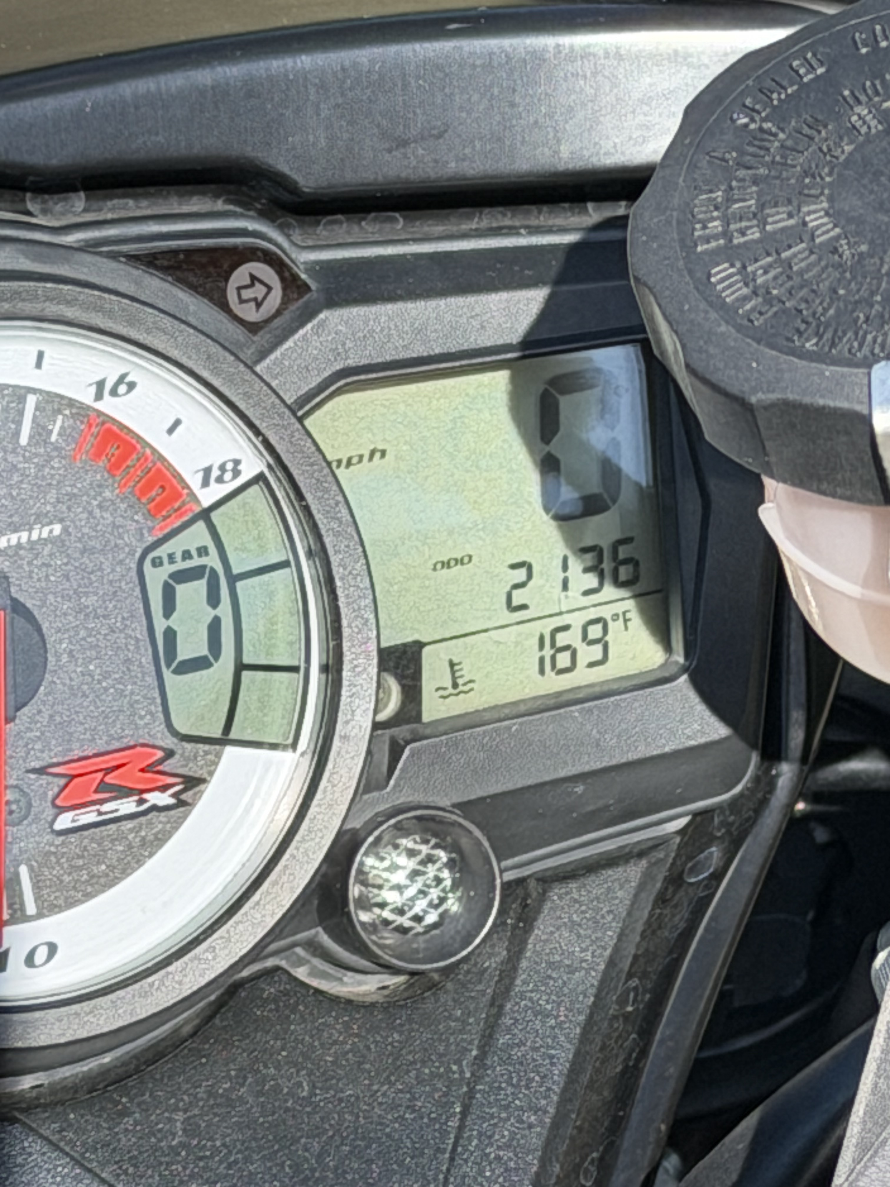 2008 Suzuki GSX-R 600 Sportbike motorcycle