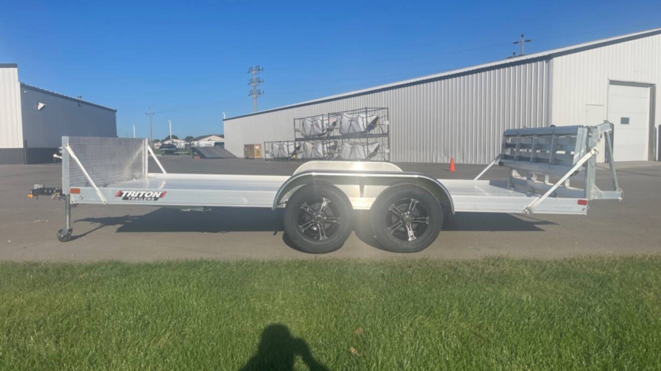 A photo of this 2026 Triton FIT 1681 TANDEM AXLE