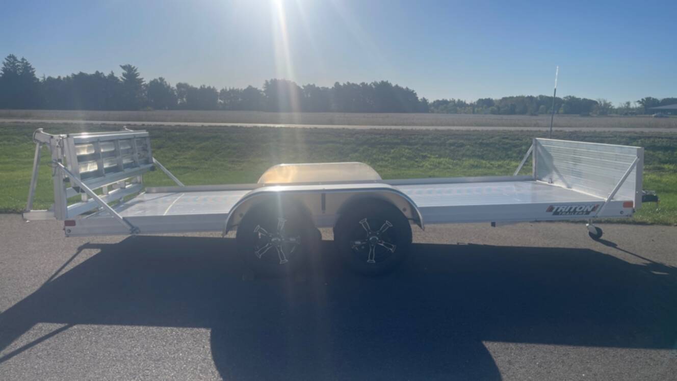 A photo of this 2026 Triton FIT 1681 TANDEM AXLE