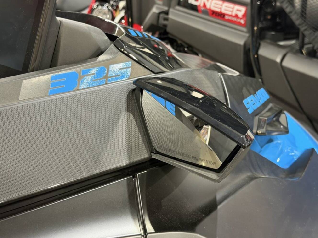 A photo of this 2026 Sea-Doo RXT-X 325 Gulfstream Blue Premium