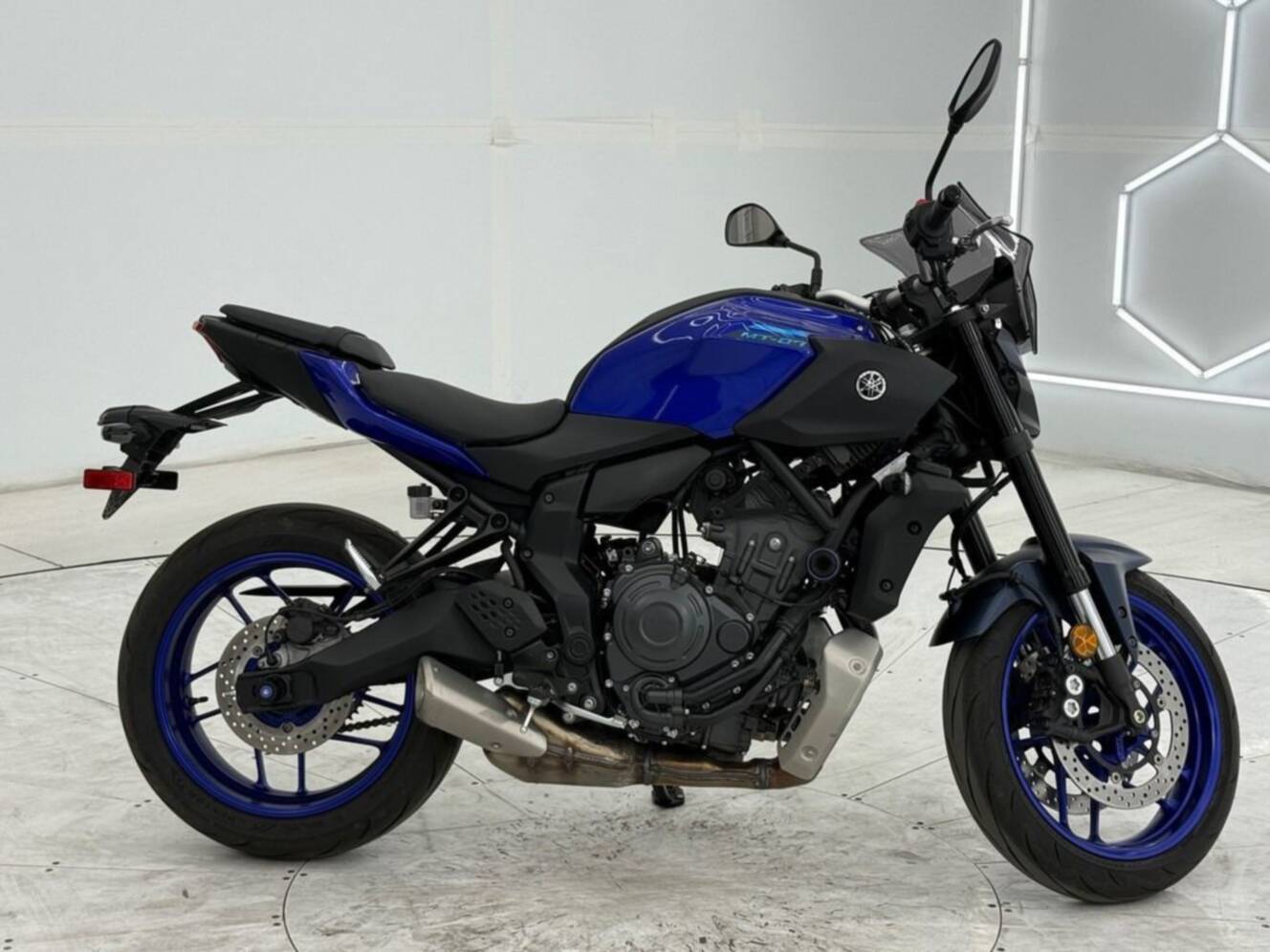 A photo of this 2025 Yamaha MT 07