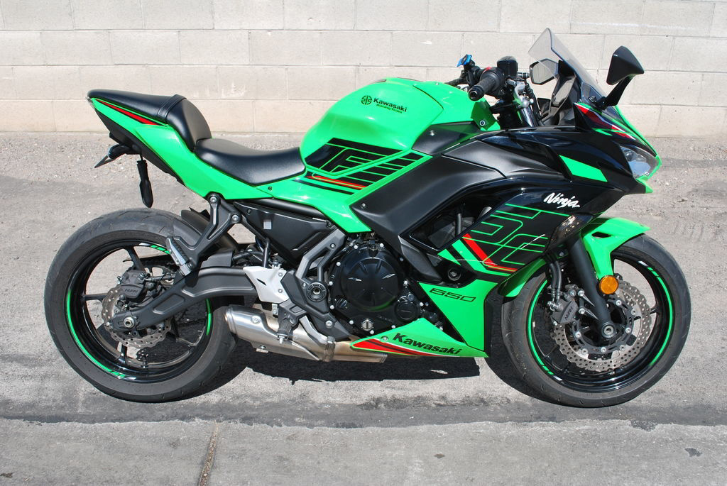 2023 Kawasaki Ninja 650 Metallic Matte Graphenesteel GrayEbony Standard motorcycle