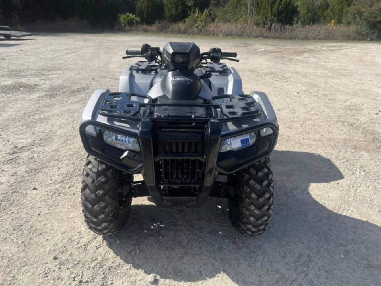 A photo of this 2026 Honda FourTrax Rubicon 700 4X4 Automatic Matte Silver