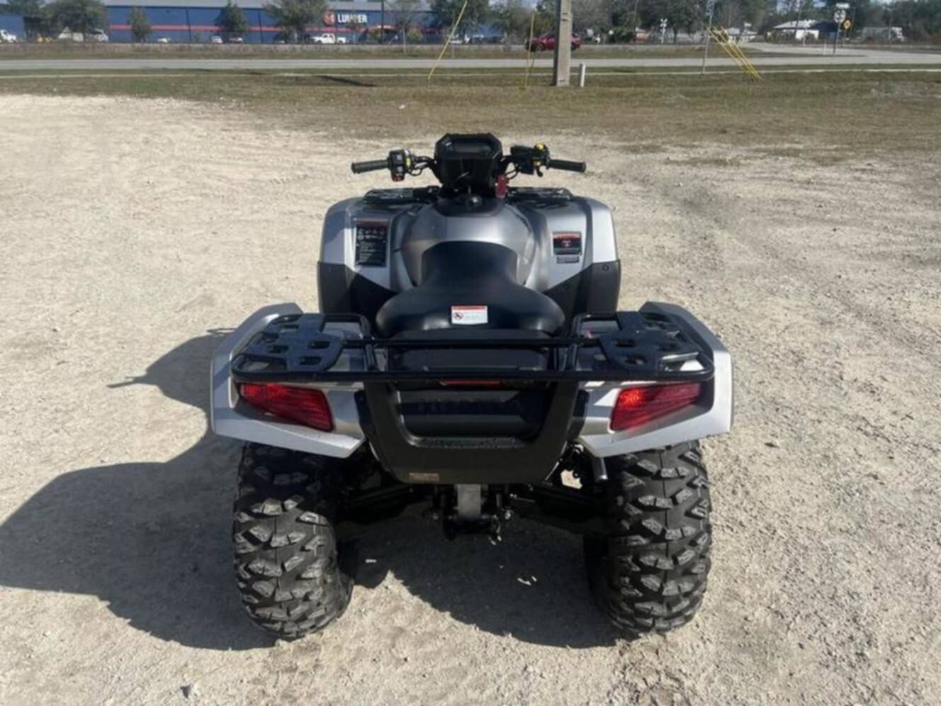 A photo of this 2026 Honda FourTrax Rubicon 700 4X4 Automatic Matte Silver