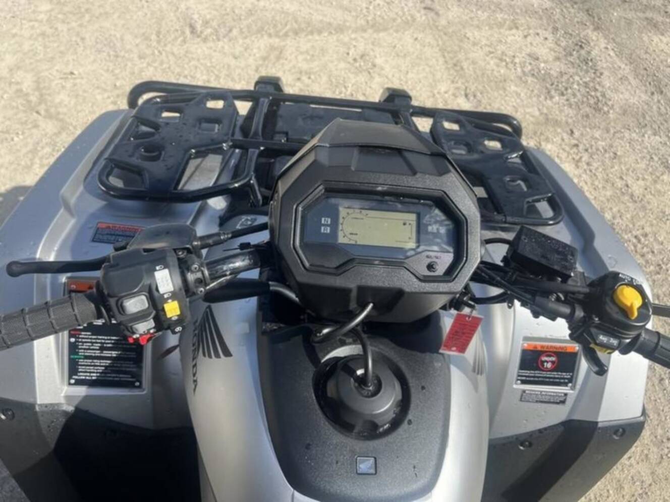 A photo of this 2026 Honda FourTrax Rubicon 700 4X4 Automatic Matte Silver