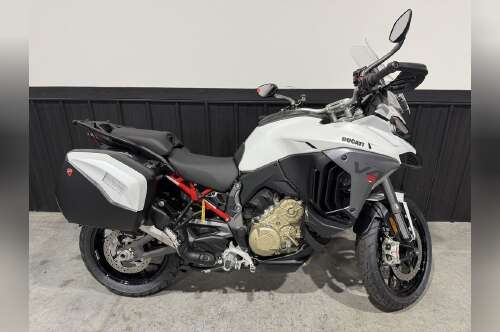 2026 Ducati Multistrada V4 S Travel & Radar Arctic White V4 S in camp hill PA