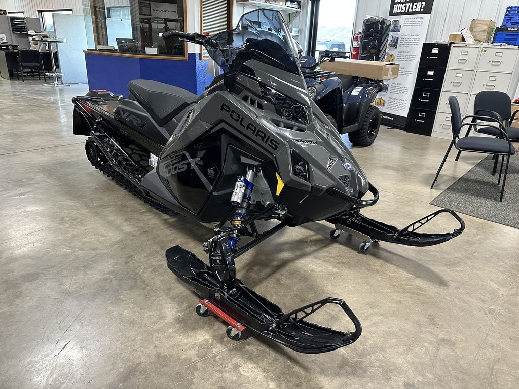 2025 Polaris® Boost Indy VR1 137 Shadow Gray / Gloss Black in kieler WI