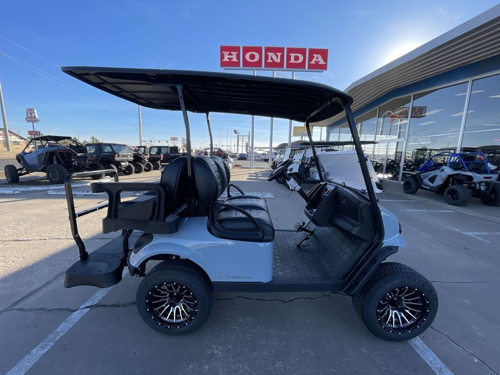 2026 E-Z-Go Express 4 Commuter 13.5 Gas Ocean Grey Golf Cart ATV