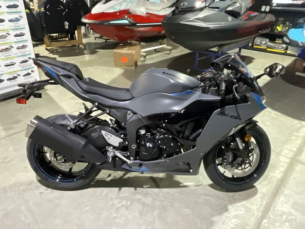 2025 Kawasaki Ninja ZX6R ABS Gray ABS in Cedar Falls, IA