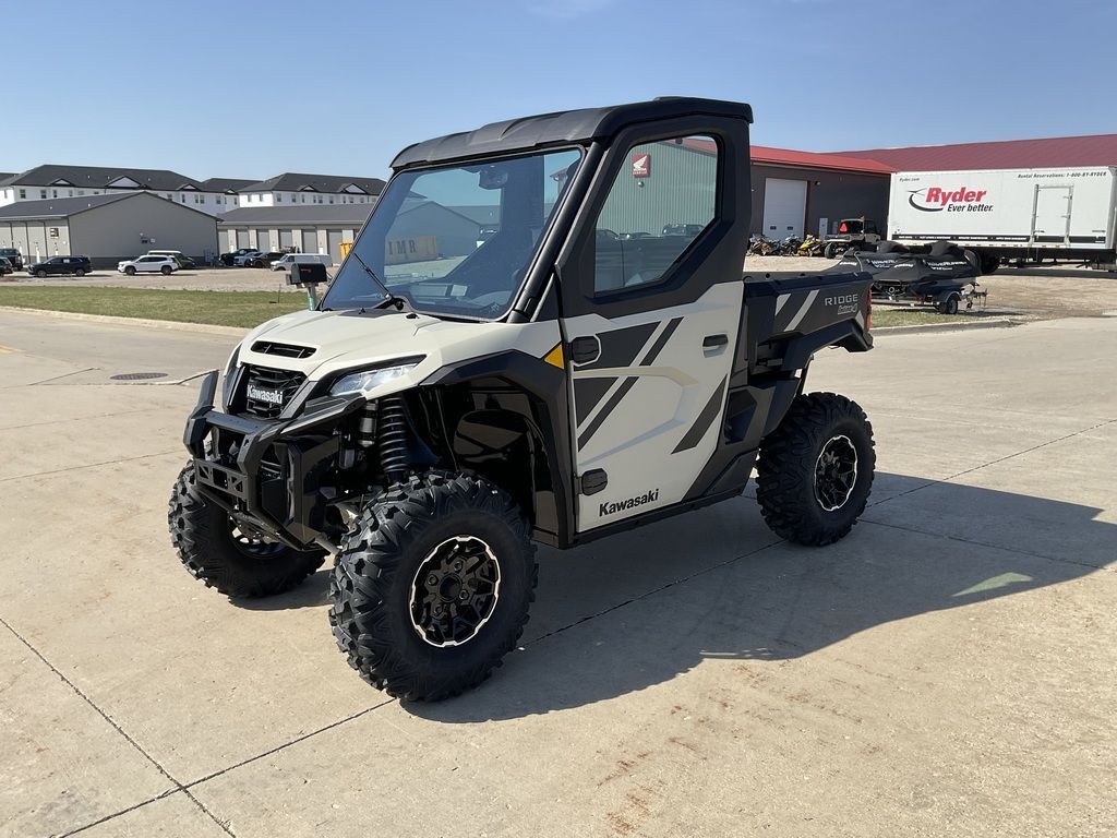 2026 Kawasaki Ridge HVAC White UTV/Utility ATV