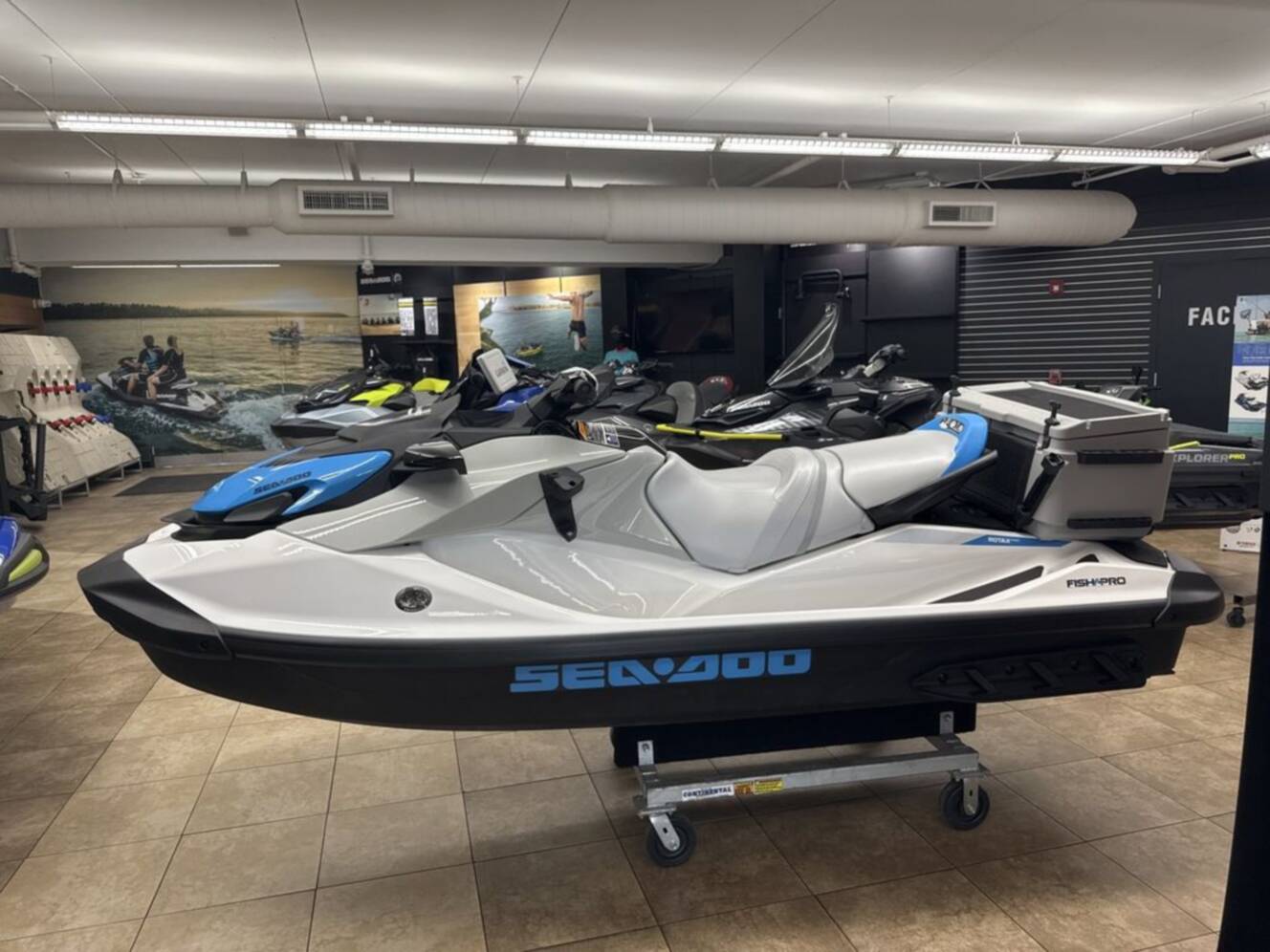 A photo of this 2025 Sea-Doo FishPro Scout 130