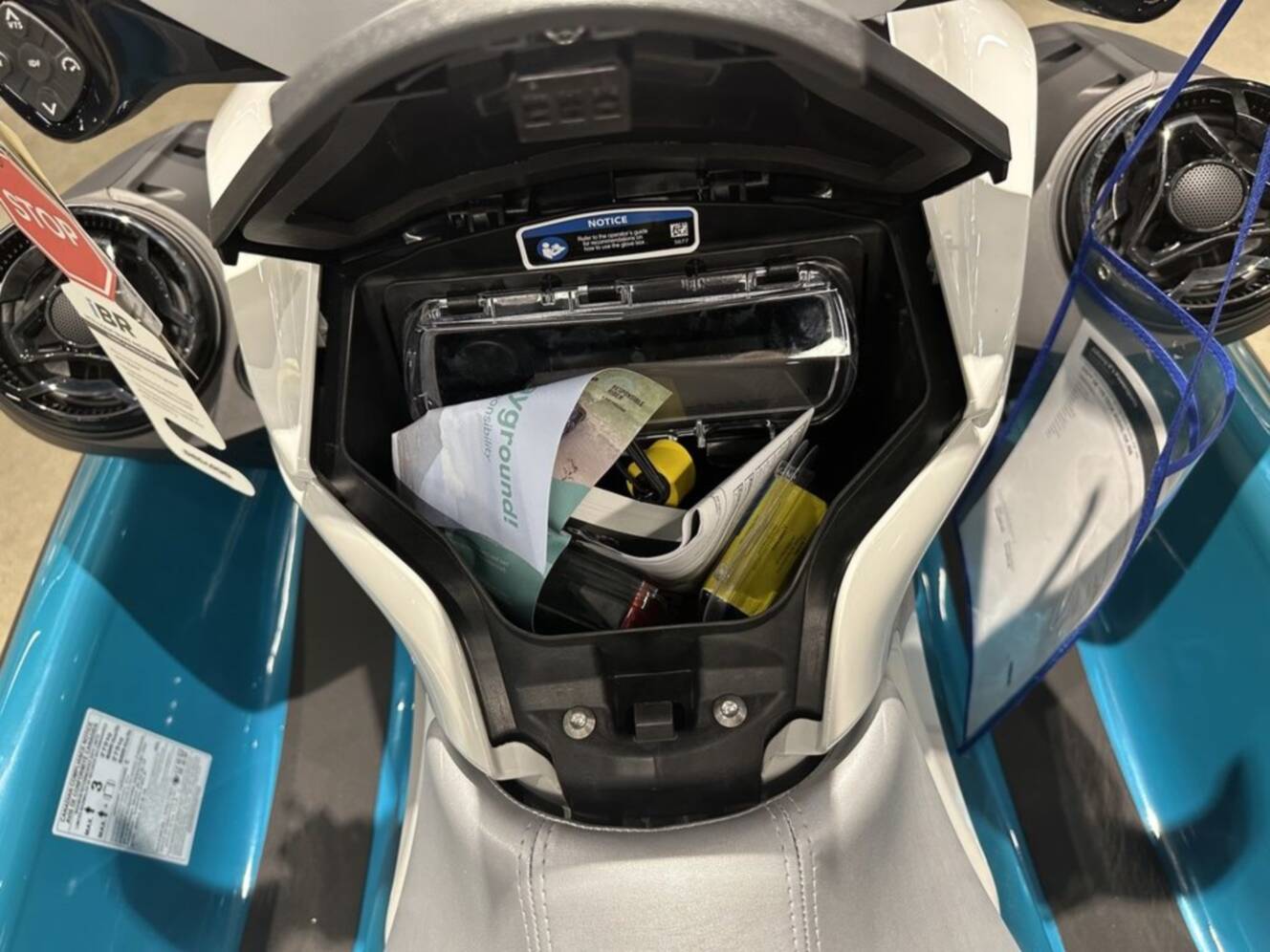 A photo of this 2026 Sea-Doo GTI SE 170 Tech, Audio, iDF, iBR