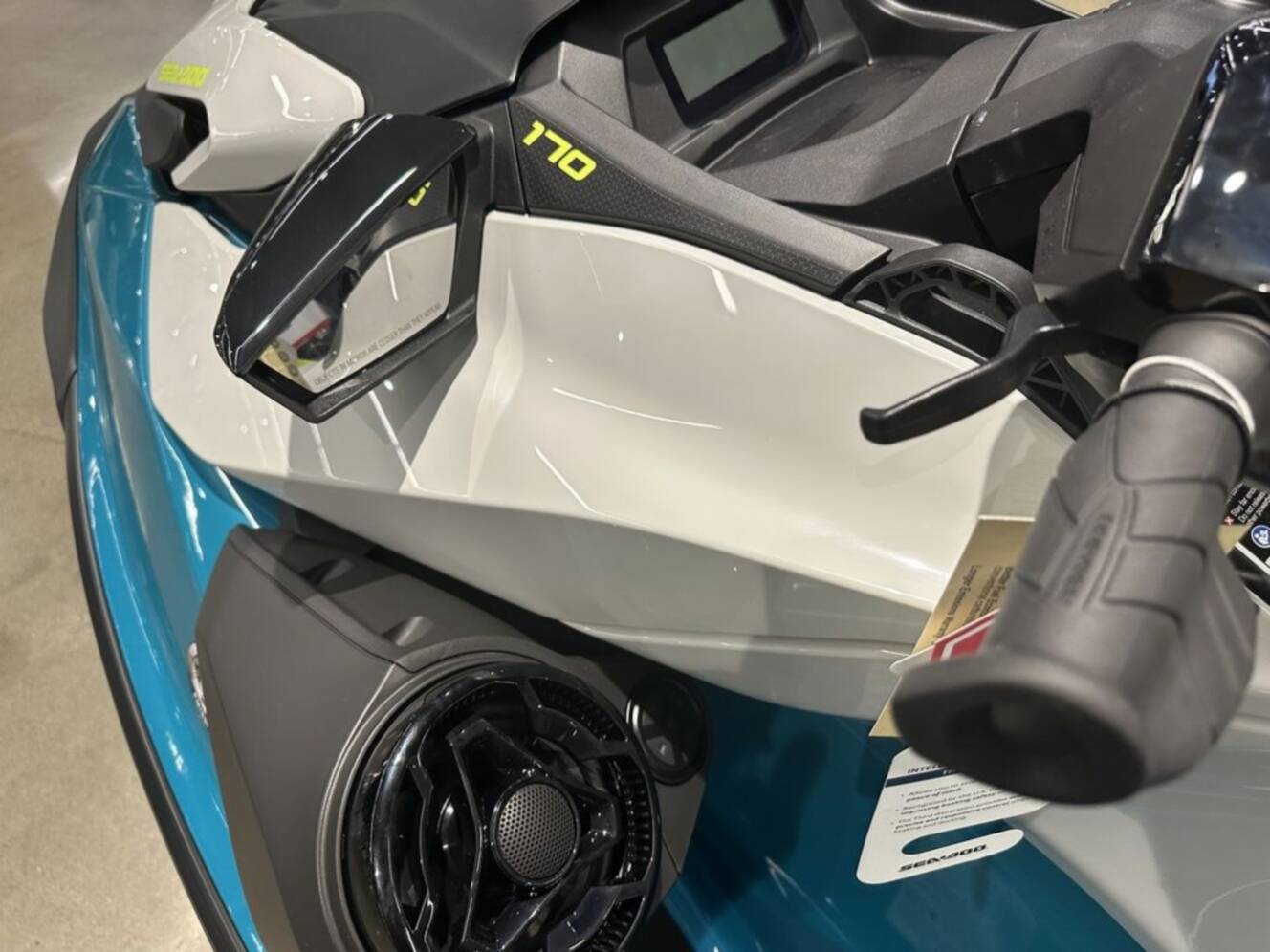 A photo of this 2026 Sea-Doo GTI SE 170 Tech, Audio, iDF, iBR