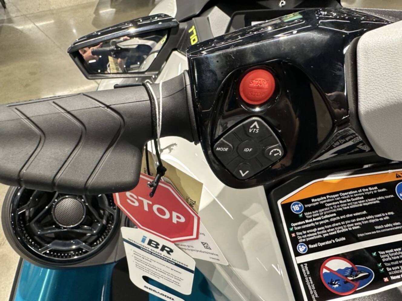 A photo of this 2026 Sea-Doo GTI SE 170 Tech, Audio, iDF, iBR