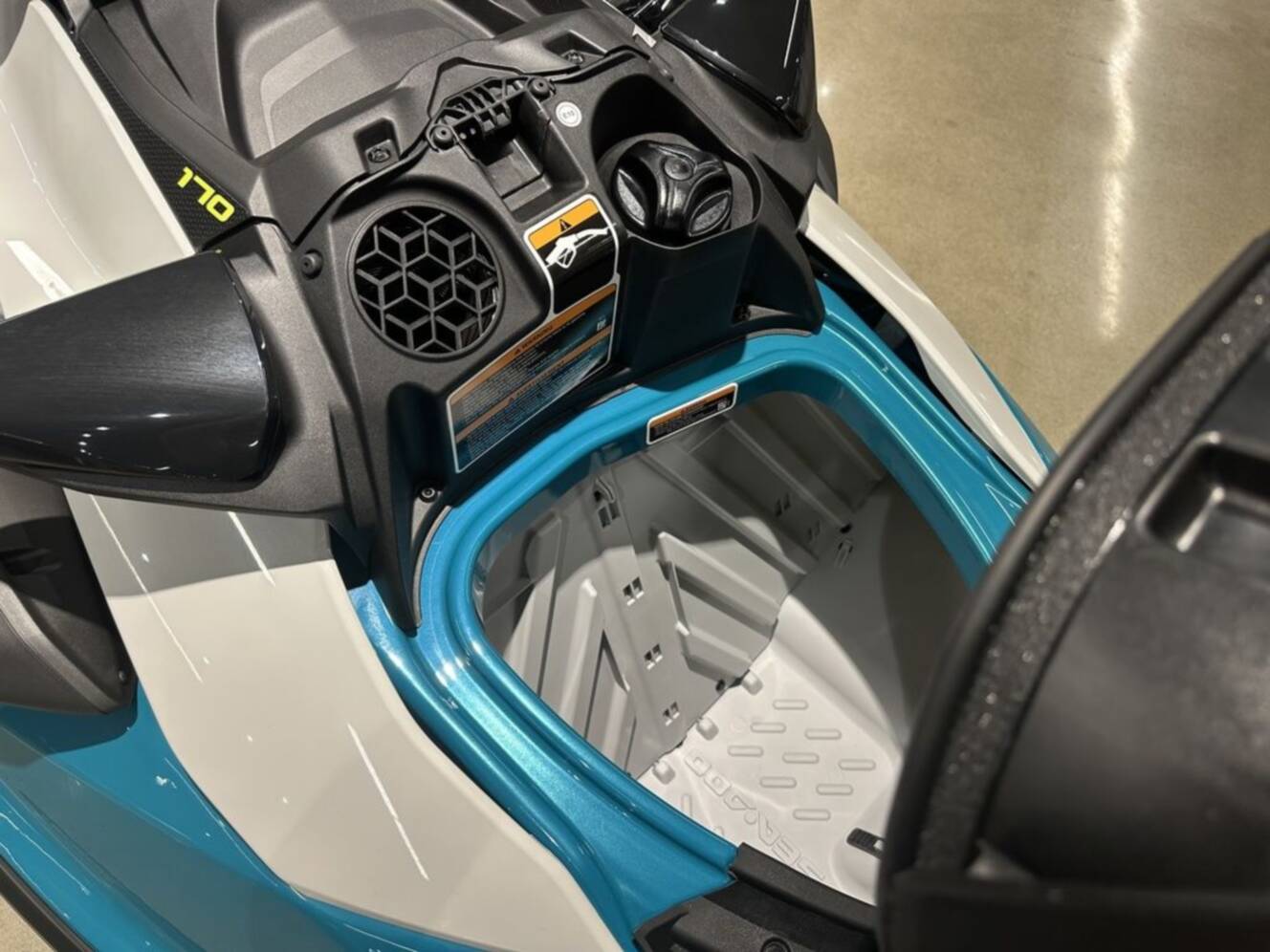 A photo of this 2026 Sea-Doo GTI SE 170 Tech, Audio, iDF, iBR