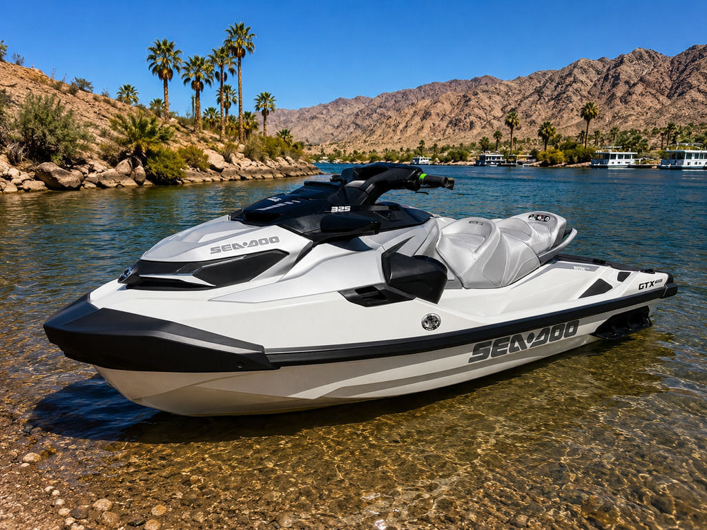 2026 Sea-Doo GTX Limited 325 White Pearl Premium in parker AZ