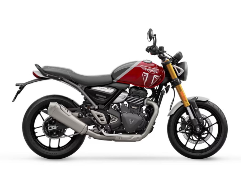 2025 Triumph Speed 400 Carnival Red / Storm Grey BASE in Louisville, KY