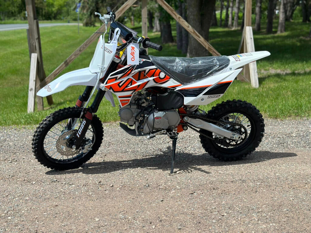 2025 Kayo 2025 Kayo TT125 EFIWhite / Orange 125 in Decatur, TX