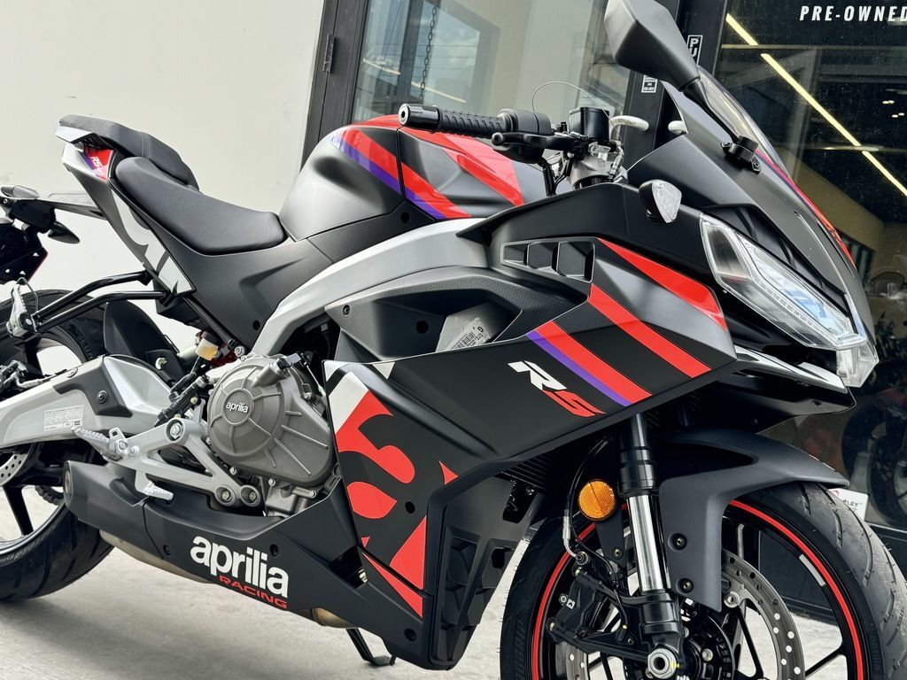 2025 Aprilia® RS 457 Racing Stripes BASE in Reno, NV