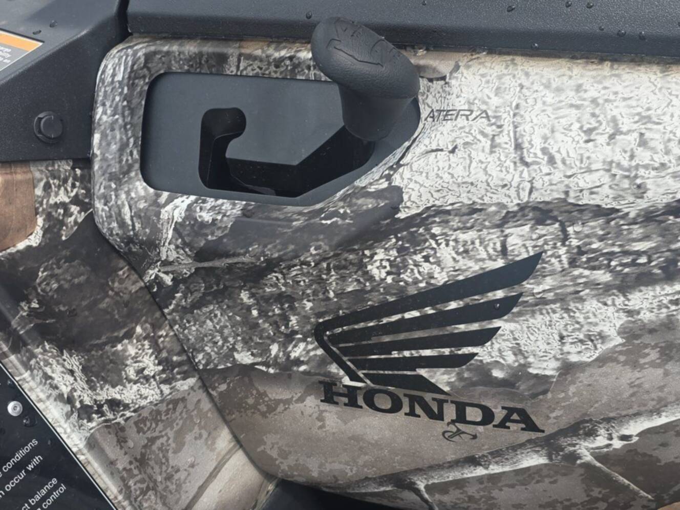 A photo of this 2027 Honda® FourTrax Rancher 4X4 TrueTimber® Atera Camo