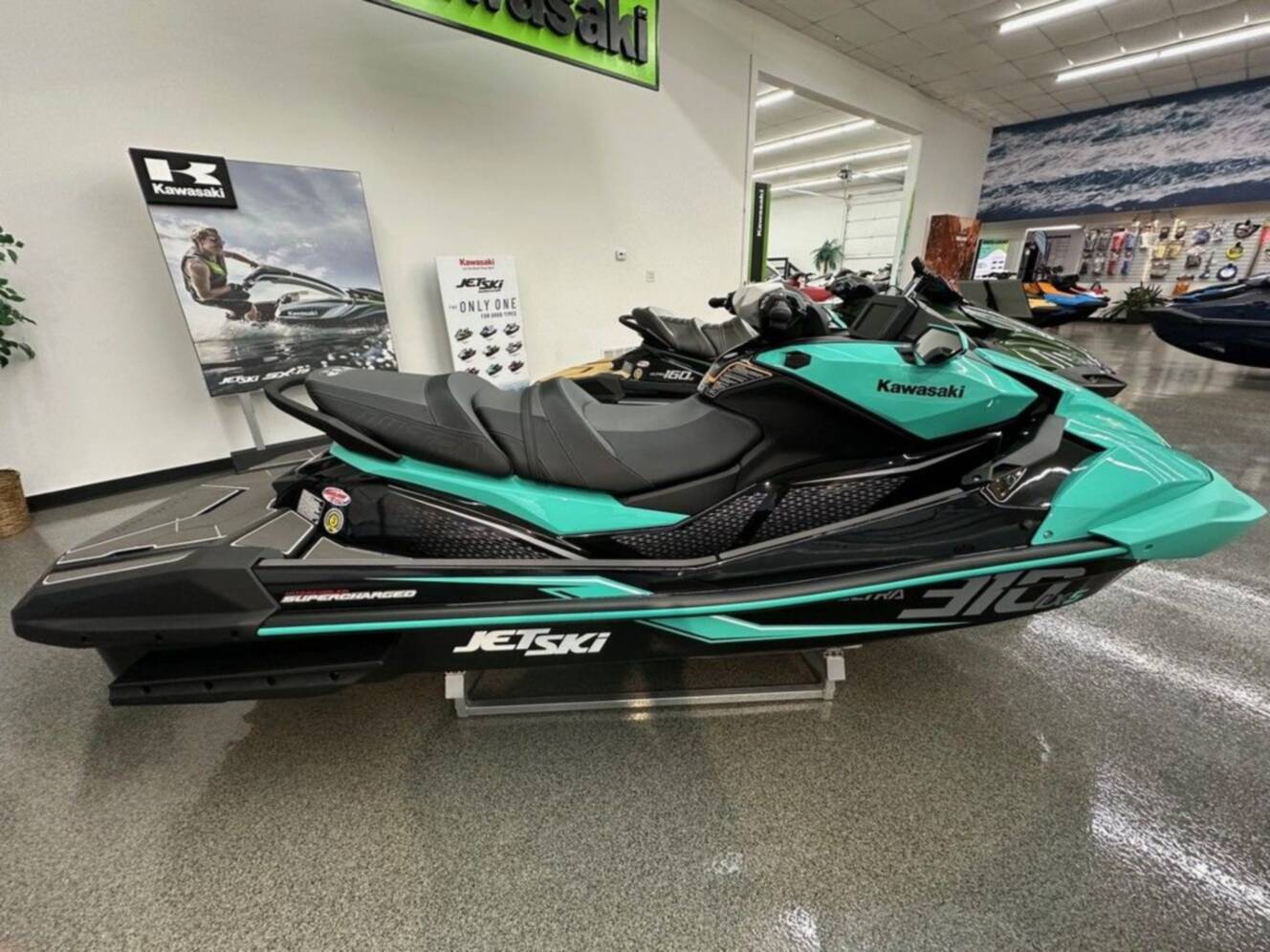 A photo of this 2026 Kawasaki Jet Ski® Ultra® 310 LX-S