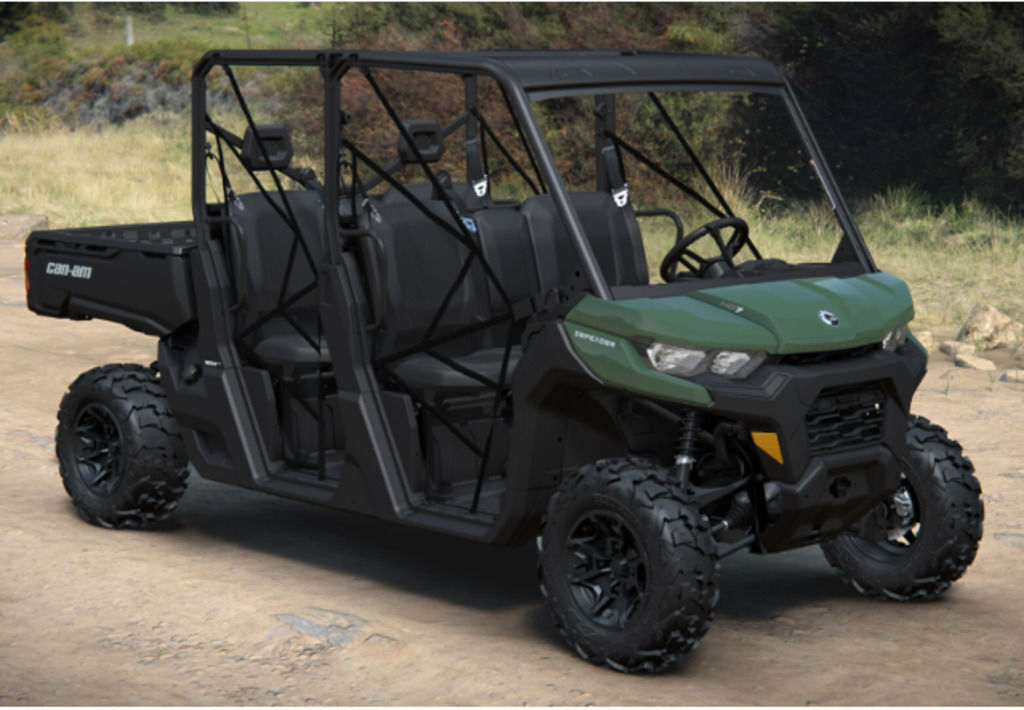2025 Can-Am Defender MAX DPS HD7 Compass Green in indian river MI