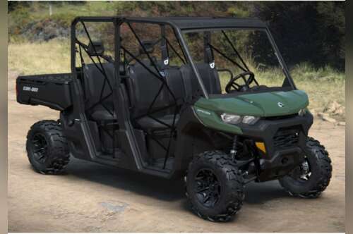 2025 Can-Am Defender MAX DPS HD7 Compass Green in indian river MI
