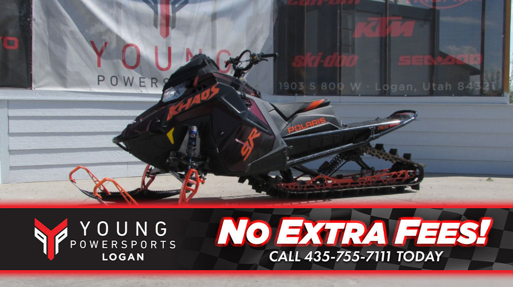 2025 Polaris® 9R RMK KHAOS 155 Premium Matte Dark Cherry in logan UT
