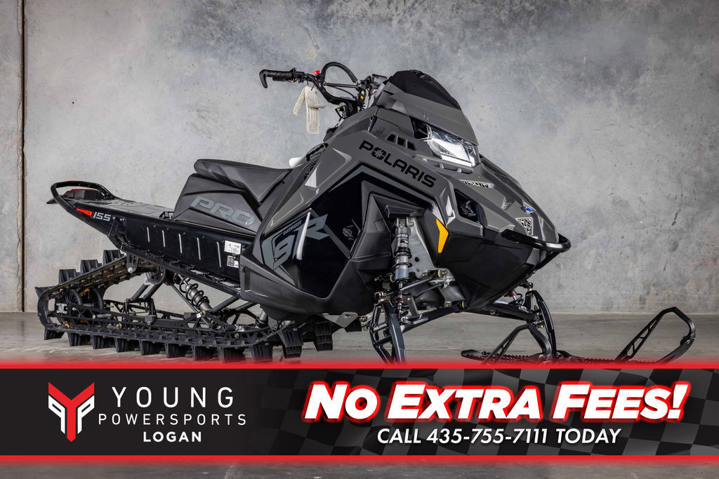 2025 Polaris® 9R PRO RMK 155 Shadow Gray / Gloss Black in logan UT