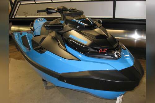 2026 Sea-Doo RXT-X 325 Gulfstream Blue Premium in indian river MI