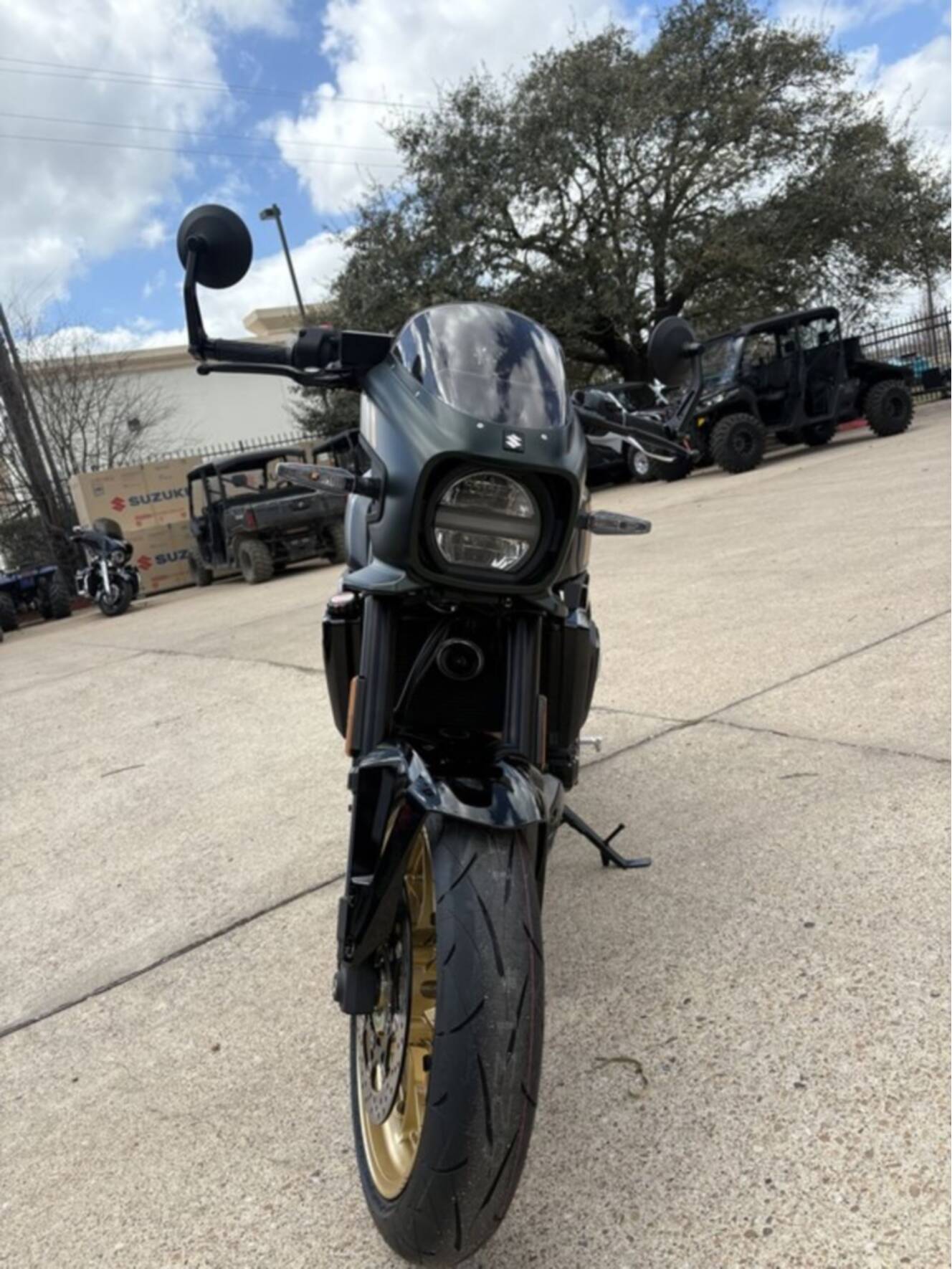 A photo of this 2026 Suzuki GSX-8TT
