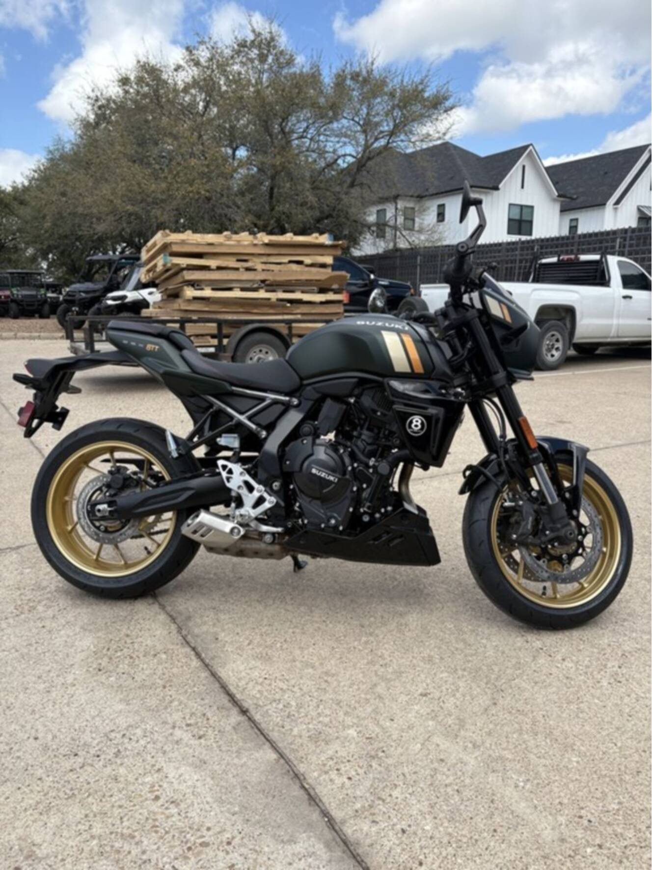 A photo of this 2026 Suzuki GSX-8TT