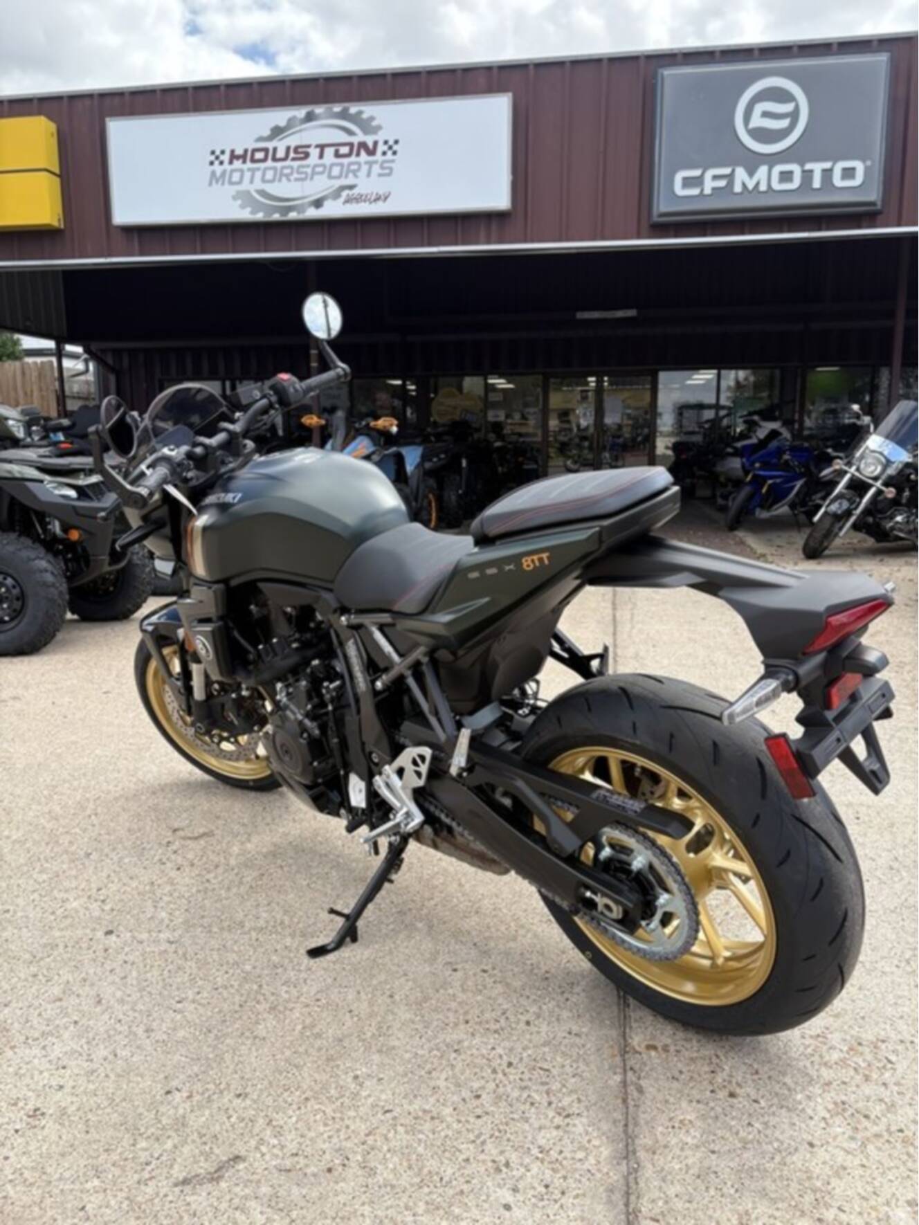 A photo of this 2026 Suzuki GSX-8TT