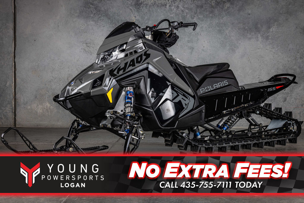 2025 Polaris® 9R RMK KHAOS 155 Shadow Gray / Gloss Black in logan UT