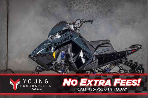 2026 Polaris® 850 RMK Khaos 146 Gloss Black / Blue Dusk in logan UT